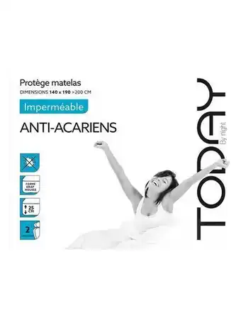 KIABI Protège matelas imperméable anti acariens offre