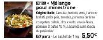 Thiriet Mélange pour minestrone offre