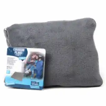 b&m Coussin plaid gris offre