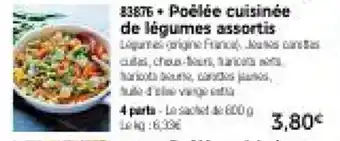 Thiriet Poêlée cuisinée de légumes assortis offre