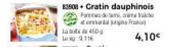 Thiriet Gratin dauphinois offre
