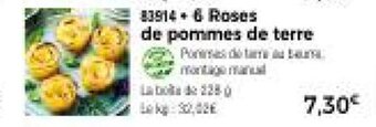Thiriet 6 Roses de pommes de terre offre