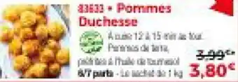 Thiriet Pommes Duchesse offre