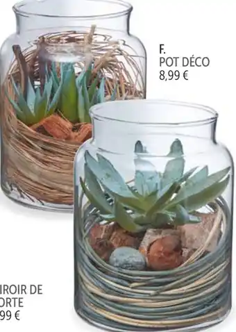 Gifi Pot Déco offre