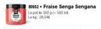 Thiriet Fraise Senga Sengana offre