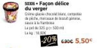 Thiriet Façon délice du verger offre