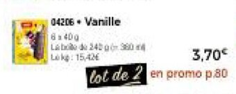 Thiriet Vanille offre