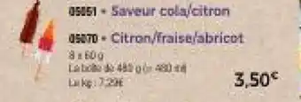 Thiriet Saveur cola/citron offre