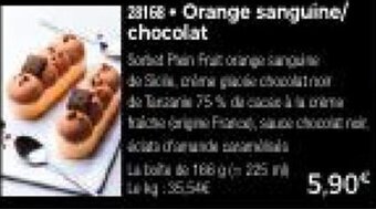 Thiriet Orange sanguine/chocolat offre