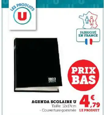 AGENDA SCOLAIRE U