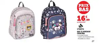 Hyper U SAC À DOUDOU CHACHA offre