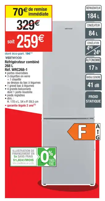 Rèfrigèrateur Combinè