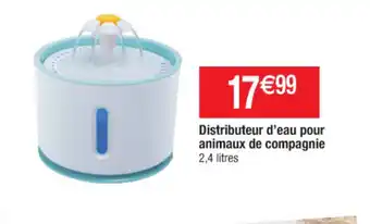 Distributeur D'eau Pour Animaux De Compagnie