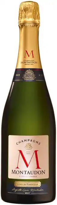 Match Montaudon champagne cuvée du fondateur offre