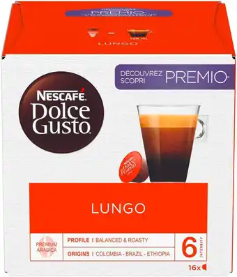 Match Dolce gusto capsules de café nescafé offre