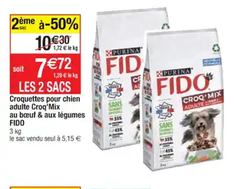 Cora x Carrefour Croquettes Pour Chien Adulte offre