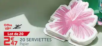 Gifi 20 Serviettes offre