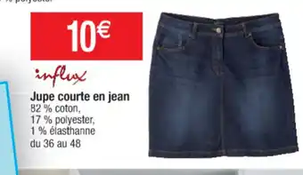 Cora x Carrefour Jupe Coute En Jean offre