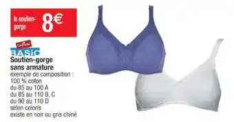 Cora x Carrefour Soutien-gorge sans armature offre