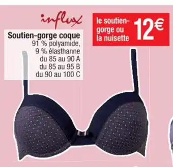 Cora x Carrefour Soutien-gorge coque offre