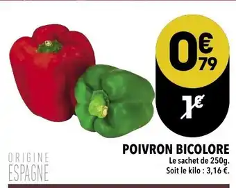 Supeco Poivron Bicolore offre
