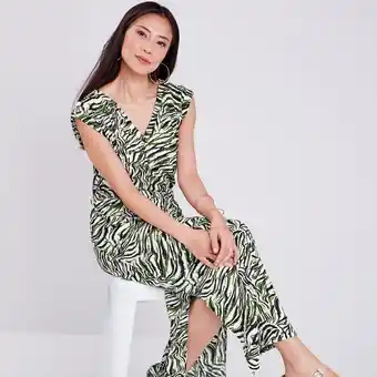 Robe longue droite fendue crem...