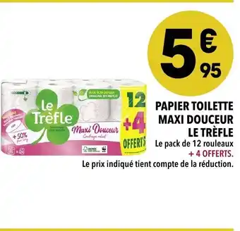 Supeco Papier toilettes Maxi Douceur offre