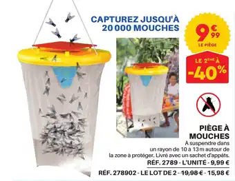 Shopix PIÈGE À MOUCHES offre
