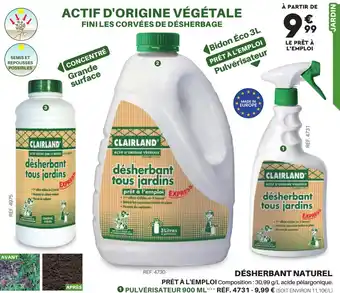 Shopix DÉSHERBANT NATUREL offre