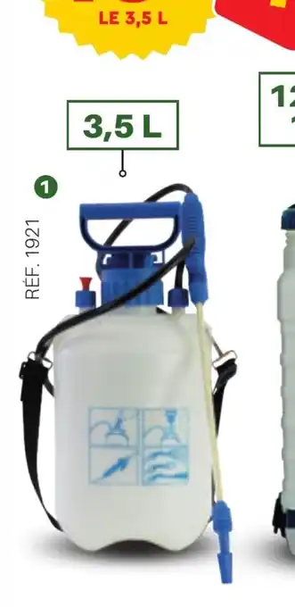 Shopix PULVÉRISATEUR À MAIN 3,5 L offre