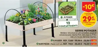 Shopix SERRE POTAGER offre