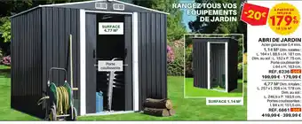 Shopix ABRI DE JARDIN offre