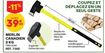 Shopix MERLIN CANADIEN 3 KG offre