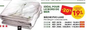 Shopix BÂCHE PVC LUXE offre