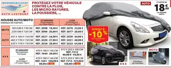 Shopix HOUSSE AUTO/MOTO Elastique de maintien. offre