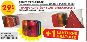 Shopix RAMPE D'ÉCLAIRAGE offre
