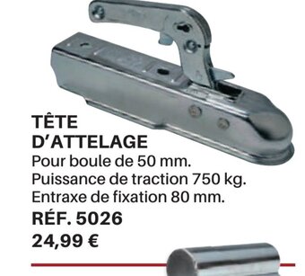 Shopix TÊTE D'ATTELAGE offre