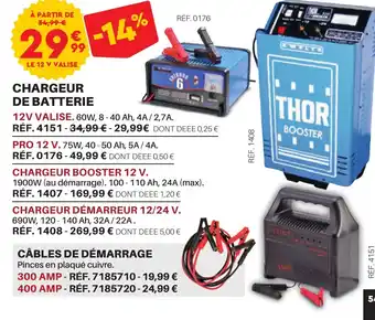CHARGEUR DE BATTERIE