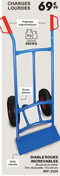 Shopix DIABLE ROUES INCREVABLES offre
