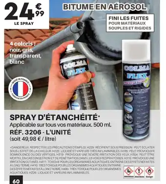 Shopix SPRAY D'ÉTANCHÉITÉ* offre