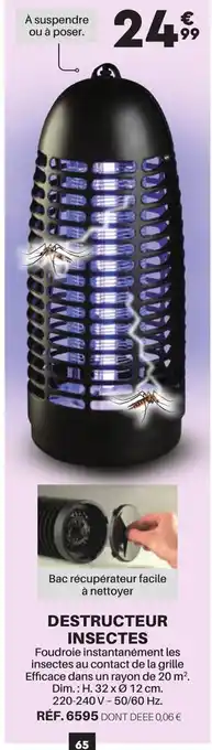 Shopix DESTRUCTEUR INSECTES offre