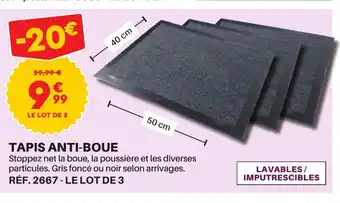 Shopix TAPIS ANTI-BOUE offre