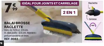 BALAI BROSSE RACLETTE