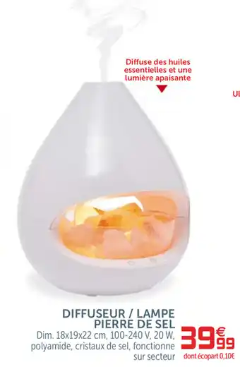 Gifi Diffuseur / Lampe Pierre De Sel offre