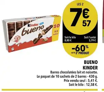 Supeco Bueno Kinder offre