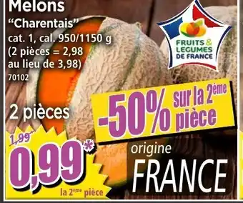 Norma Melon "Charentais" offre