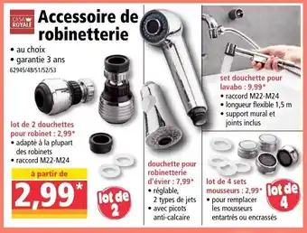 Norma Accessoire de robinetterie offre