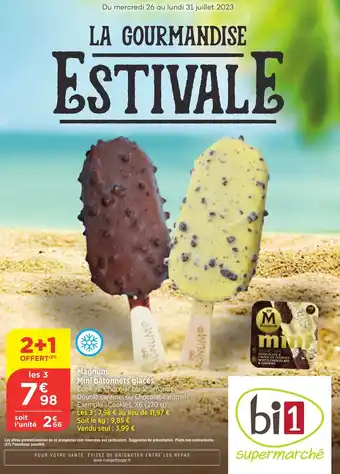 Bi1 Magnum Mini bâtonnets glacés offre