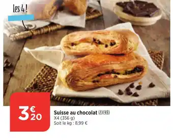 Bi1 Suisse au chocolat (8)(9(B) X4 (356 g) Soit le kg: 8,99 € offre