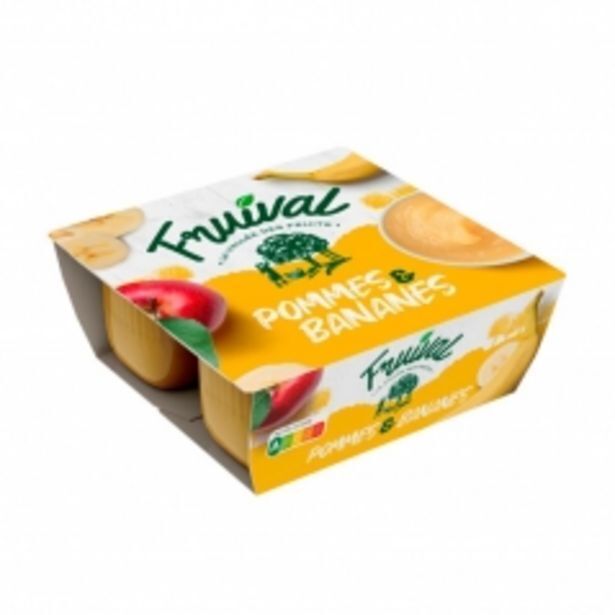 Promo Compotes pomme&banane chez b&m